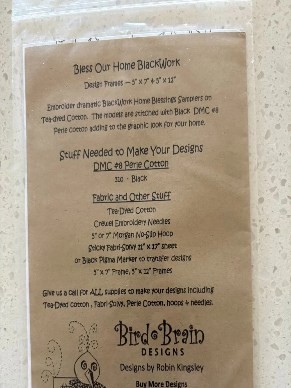 Bless our home sampler pattern